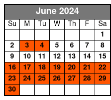 8:00 Pm June Schedule