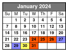 Scooters & Trike Rentals January Schedule
