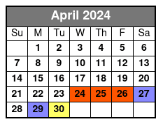 Scooters & Trike Rentals April Schedule