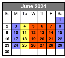 Scooters & Trike Rentals June Schedule