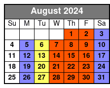 Scooters & Trike Rentals August Schedule