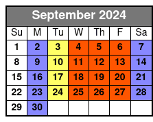 Scooters & Trike Rentals September Schedule