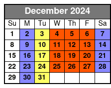 Scooters & Trike Rentals December Schedule