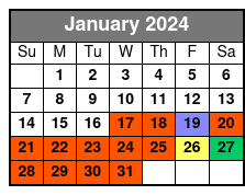 Savannah Haunted Pub Crawl Walking Tour January Schedule