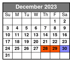 6:00 Pm December Schedule