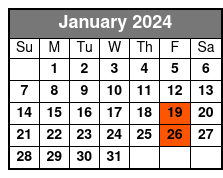 6:00 Pm January Schedule