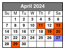 6:00 Pm April Schedule