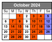 6:00 Pm October Schedule