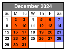 6:00 Pm December Schedule