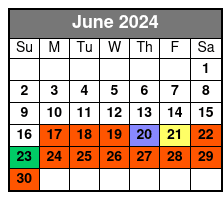 Dolphin Sail June Schedule