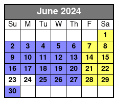 Day Drinking Tour June Schedule