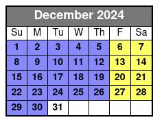 Day Drinking Tour December Schedule