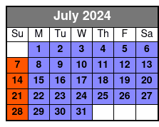 Sip History in a Secret Speakeasy Cocktail Class July Schedule
