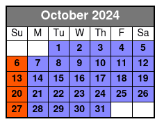Sip History in a Secret Speakeasy Cocktail Class October Schedule