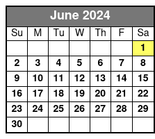 Nature Tour June Schedule