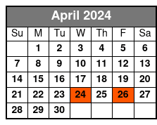 General April Schedule