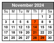 General November Schedule