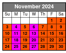 Highlights Tour November Schedule