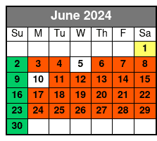 Tour Option June Schedule