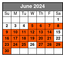 12:00pm June Schedule