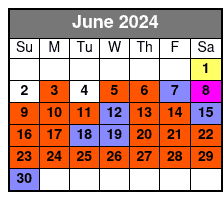 Midday Sail on a 36ft Sailboat June Schedule
