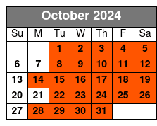 Product Code: 104105P7 October Schedule