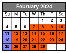 The ATV Xperience February Schedule