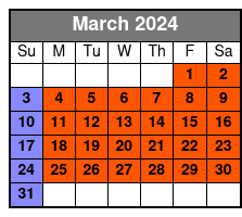 The ATV Xperience March Schedule