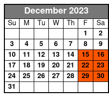 Party Bus Crawl Tour in Las Vegas December Schedule