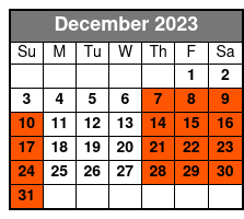 22:00 December Schedule