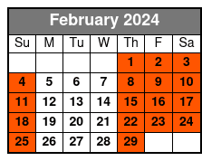 22:00 February Schedule