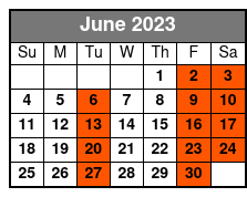 Exotic Zoo Tour with Camel Ride June Schedule