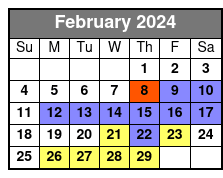 eBike Tour (Hotel Pickup) February Schedule