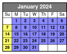 Basic Axe Throwing - 1 Hour January Schedule