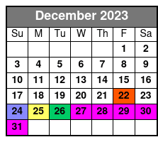 David Copperfield Golden Circle Seating December Schedule