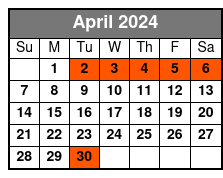 P2-Front Orchestra Booth April Schedule