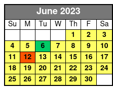 Wind Dancer (fr0) June Schedule