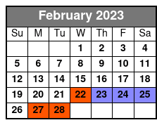 Big Bus Las Vegas Night Tour February Schedule