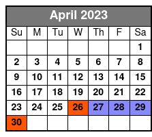 Big Bus Las Vegas Night Tour April Schedule