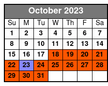 Big Bus Las Vegas Night Tour October Schedule