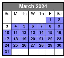 Big Bus Las Vegas Night Tour March Schedule