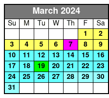 Las Vegas Strip Helicopter Flight at Twilight March Schedule