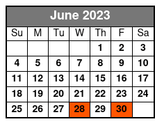 11:00 June Schedule