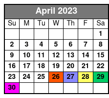 Escape Rooms - The Official Saw Escape Experience Las Vegas April Schedule