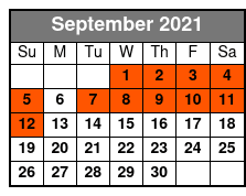 Atlantic City Happy Hour Cruise September Schedule