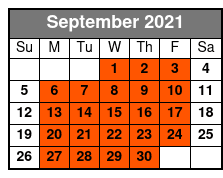 Cape May: 2-Hour Dolphin Watching Cruise with Breakfast September Schedule