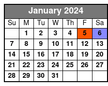 Island Breeze Family Friendly January Schedule