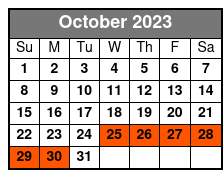 Island Breeze - Byob October Schedule