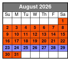 Discover Snorkeling Tour in Panama City August Schedule