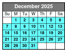 2 Hours Sunset Sail Aboard 50' Sy Ohana December Schedule